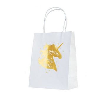 Пакет бумажный 18*23см крафт "Чудеса"