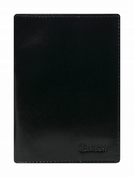 Обложка для автодокументов Alliance нат. кожа, черная