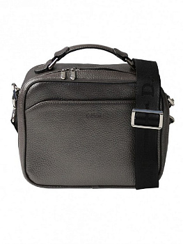 Сумка женская  D.Morelli, нат. кожа, бронза