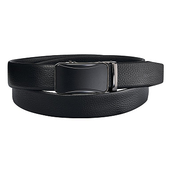 Ремень Dr.Koffer мужской нат. кожа, черный