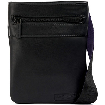 Сумка мужская Henry Backer полиэстер, на плечевом ремне, черная