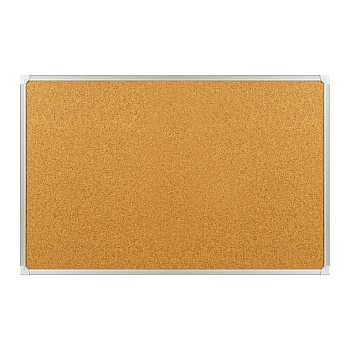 Доска пробковая  600*900 мм алюмин.рамка  OfficeSpace