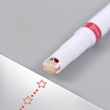 Ручка-печать роликовая "Звёздочки" 13 см