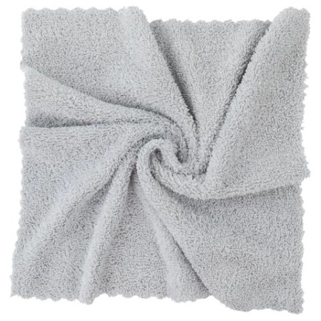 Салфетка для уборки помещений (микрофибра) 30*30см, 220 г/м2, цв. серый LAIMA (3шт/уп)