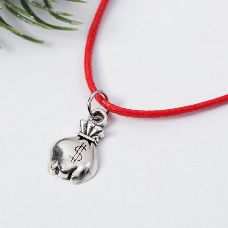 Подвеска на новогодней открытке "Талисман богатства"