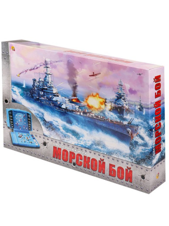 Игра настольная  .6+ "Морской Бой" Рыжий КОТ