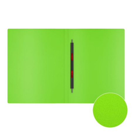 Папка с пружинным скоросшивателем А4 пластик ErichKrause Matt Neon, цв. ассорти