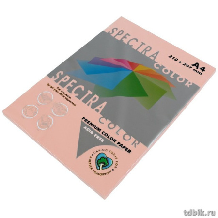 Бумага Spectra Colour 80 А4, 150 100 лист/уп, пастель персиковый