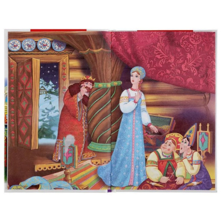 Книга детская Внеклассное чтение "Сказки" А.С. Пушкин. 125х195мм. 144 стр. Умка