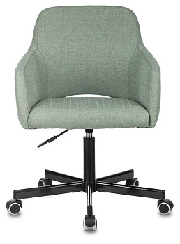 Кресло оператора Бюрократ CH-380M придорожная трава 38-407 крестовина металл