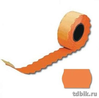 Лента для э/пистолетов цвет оранжевый 26*16 волна (700 эт)