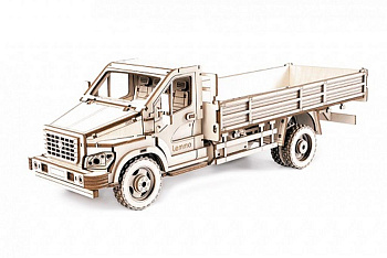 Сборная модель из дерева  186 дет. "Грузовик Гефест" 390*123*120мм