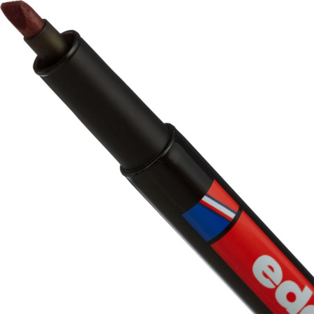 Маркер для прозрачных пленок 1-3мм Edding 143 перманентный красный