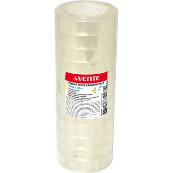 Скотч прозрачный 12 мм *33 м, 35 мкм deVENTE