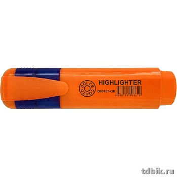 Текст-маркер DOLCE COSTO 1-5мм оранжевый