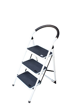 Стремянка 3 ступени Прима Люкс, h=69 см