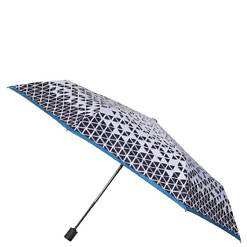 Зонт женский суперавтомат Fabretti, 3 сложения, эпонж, мультиколор