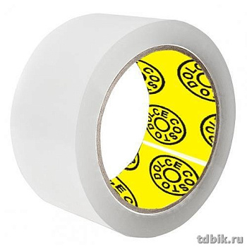 Скотч прозрачный 48 мм *50 м, 38 мкм DOLCE COSTO