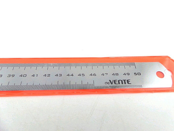Линейка 50 см. метал. в чехле deVENTE
