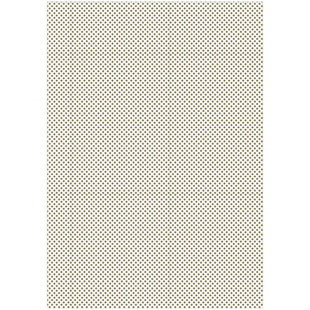 Бумага упаковочная 70*100см  в рулоне (ассорти) "Pattern on white" MESHU