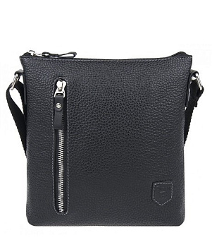 Планшет Baron 20*21*4см натур. кожа Леванта, черный