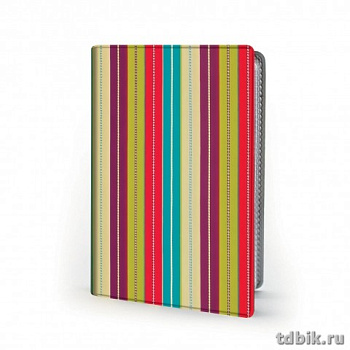Визитница на 28 карт "Полоски"