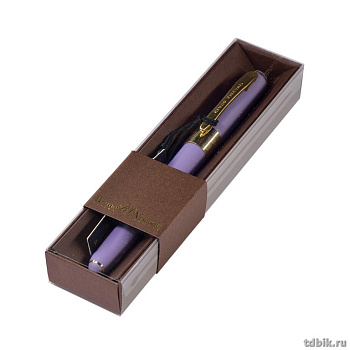 Ручка шариковая Bruno Visconti "Monaco" в футляре (картон), лавандовый корпус