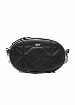 Сумка поясная D.Morelli, нат. кожа "Шарм" черная