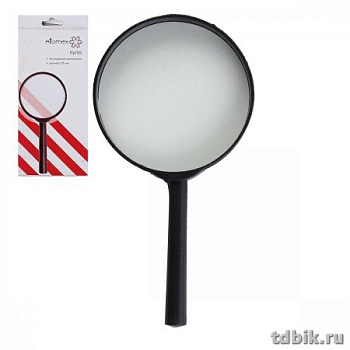 Лупа 75 мм, на ручке 5-кратн. увеличение Attomex