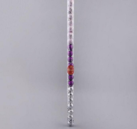 Набор шаров  цвет ассорти 30 мм 21 шт "Пралине"