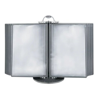 Демонстрационная система настольная 30 панелей (серый) А4 STAFF