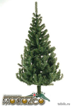 Ель декоративная  1,8 м "Сибирская" (ПВХ, иголки=37,5мм, 441ветки, 12ярусов, d=120см)  MOROZCO