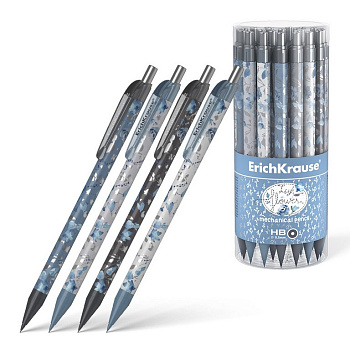 Карандаш механический 0.5 мм с рисунком ErichKrause "Frozen Beauty"