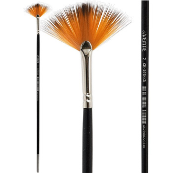 Кисть  веерная № 2 синтетика deVENTE