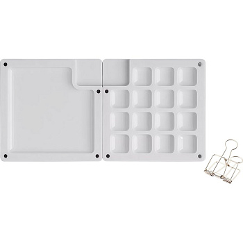 Палитра пластик. прямоугольная складная deVENTE "ART"