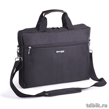 Сумка для ноутбука с отделением для планшета "Brauberg Tempo" 15.6" (300*400*40мм) черная