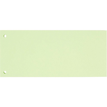 Разделительные полоски из картона 180 г/м2 105х240 мм Комус зелен. 100шт/уп.