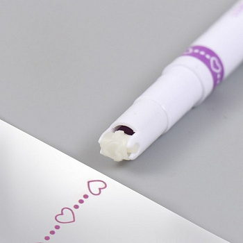 Ручка-печать роликовая "Сердечки" 13 см