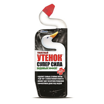 Средство для сантехники Утенок 900 мл. "Супер сила. Видимый эффект"