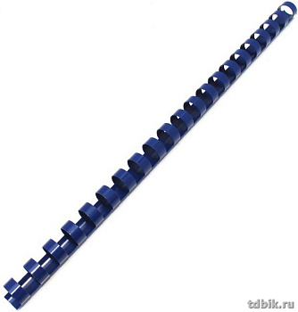 Гребенки пласт. d =  8 mm (син) 100 шт/уп (50 листов)
