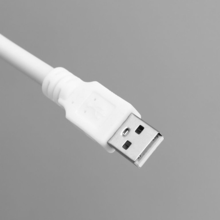 Ночник "Котик" 13,5х8,5х30 см, LED USB белый