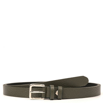 Ремень FABRETTI женский, натуральная кожа, размер 125, хаки