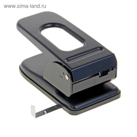 Дырокол мощный до 70л метал. Kw-Trio с линейкой черный