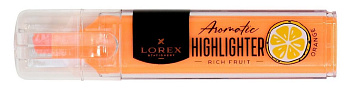 Текст-маркер ароматизированный LOREX "RICH FRUIT" 1-3,5 мм оранжевый