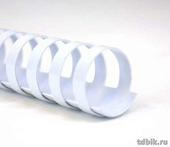 Гребенки пласт. d = 28 mm (бел) 50 шт/уп (270 листов) РеалИСТ