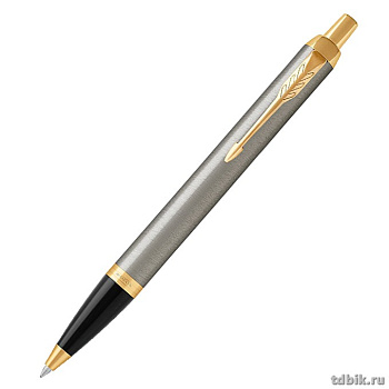 Ручка шариковая Parker IM Core Brushed Metal GT