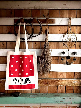 Сумка-шоппер "Мухоморы" Бюро Находок