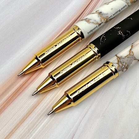 Ручка шариковая Bruno Visconti в тубусе "DreamWrite "Carrara"