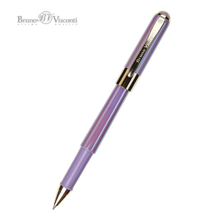 Ручка шариковая Bruno Visconti "Monaco Pearl" 0,5мм синяя (лавандовый корпус)