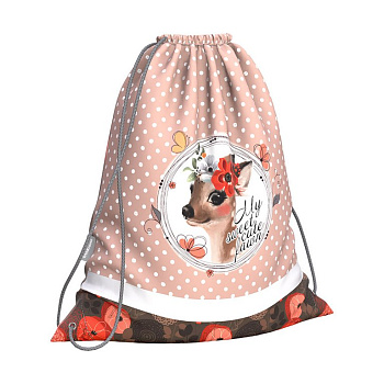 Сумка для обуви для девочки 44*37 см Erich Krause "Cute Deer"